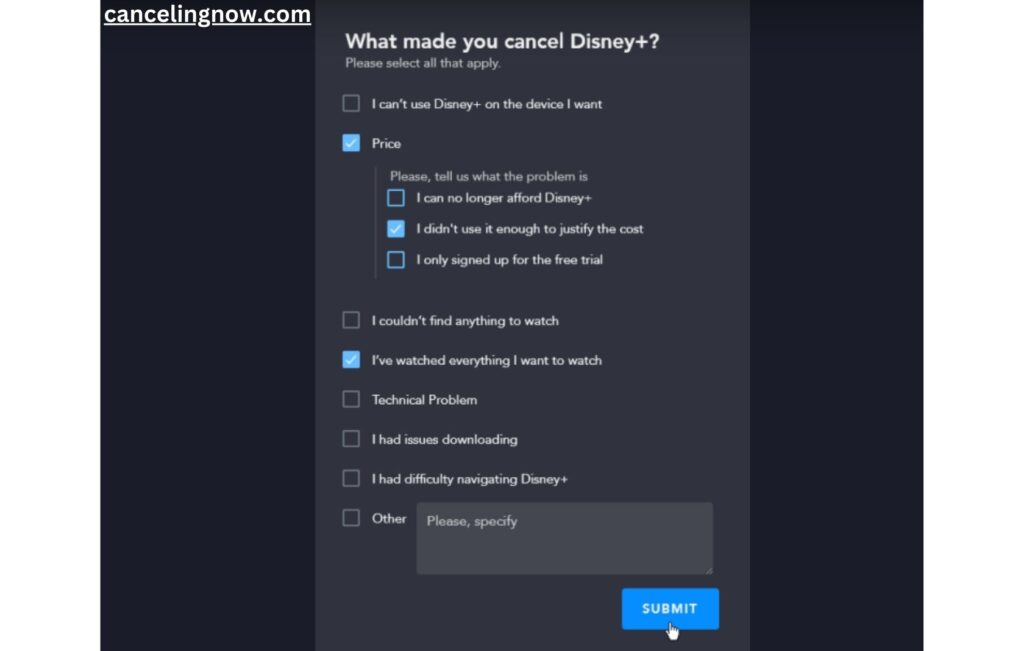 How to cancel Disney Plus